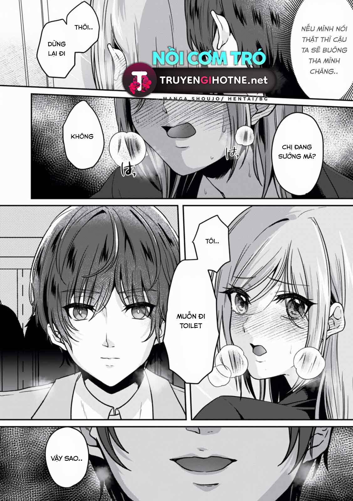 Sắp Không Kiềm Chế Nổi Trên Chuyến Tàu Đông Đúc 1.2 trang 3