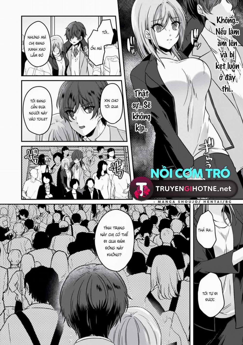 Sắp Không Kiềm Chế Nổi Trên Chuyến Tàu Đông Đúc 2.1 trang 3