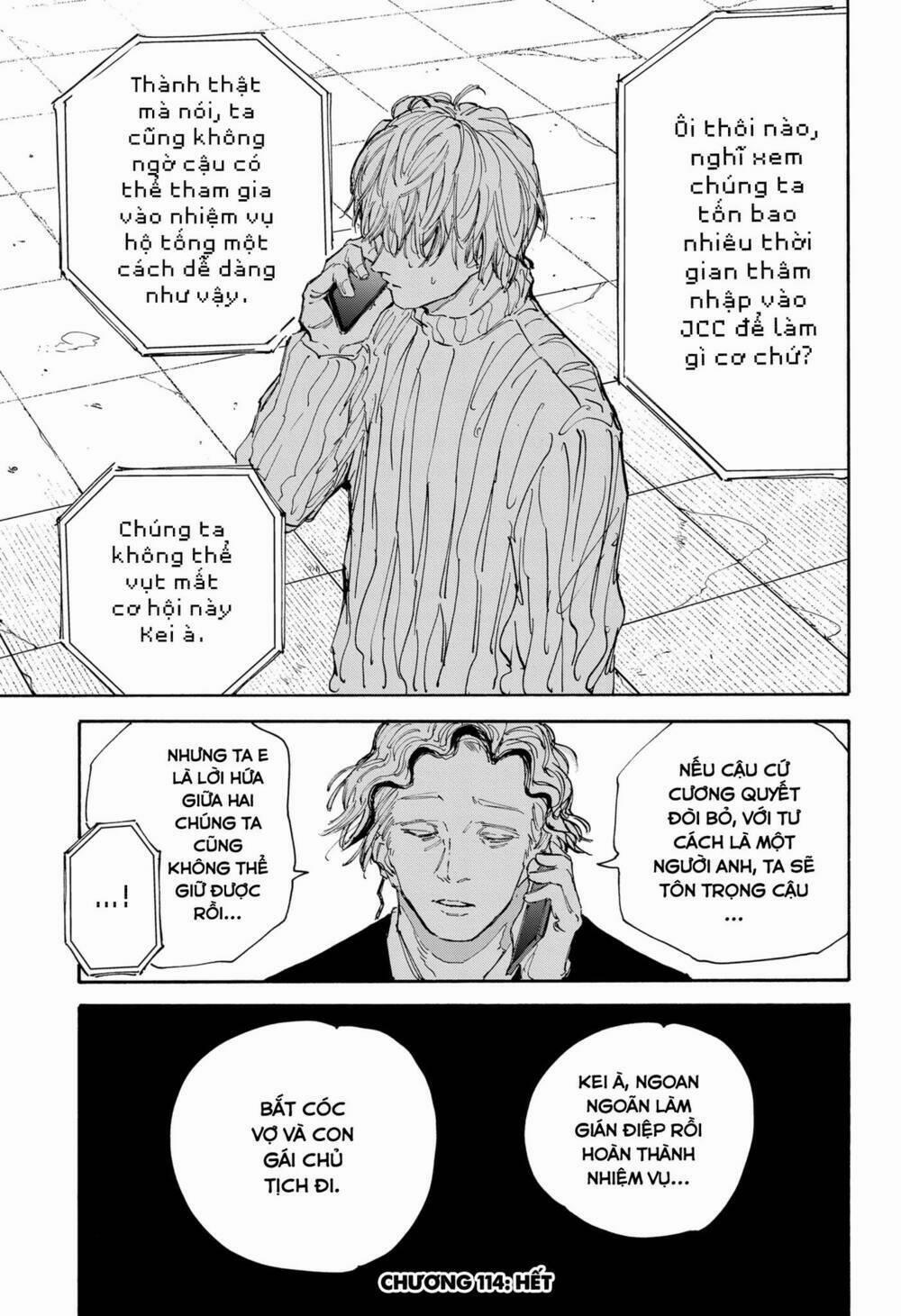 Sát Thủ Về Vườn 114 trang 19