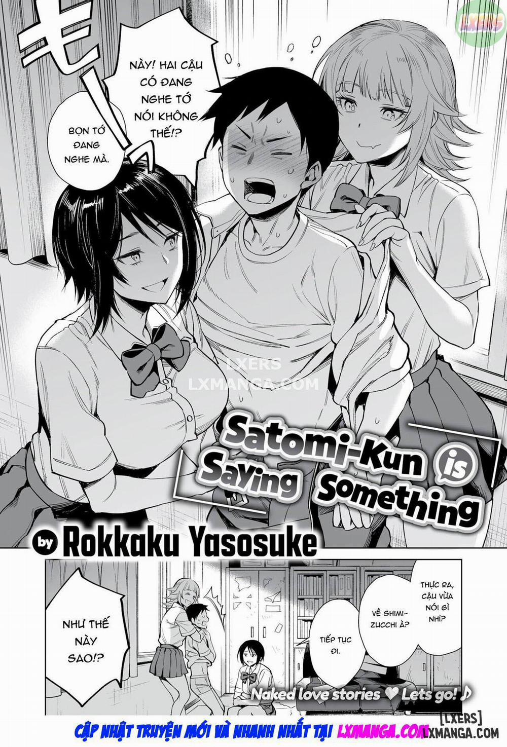 Satomi-kun is Saying Something Chương Oneshot Trang 5