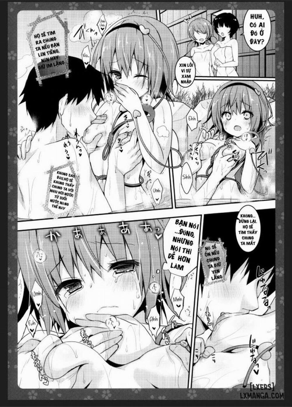 Satori-chan ga Osananajimi dattara -Yukemuri Konyoku Onsen Hen Oneshot trang 5