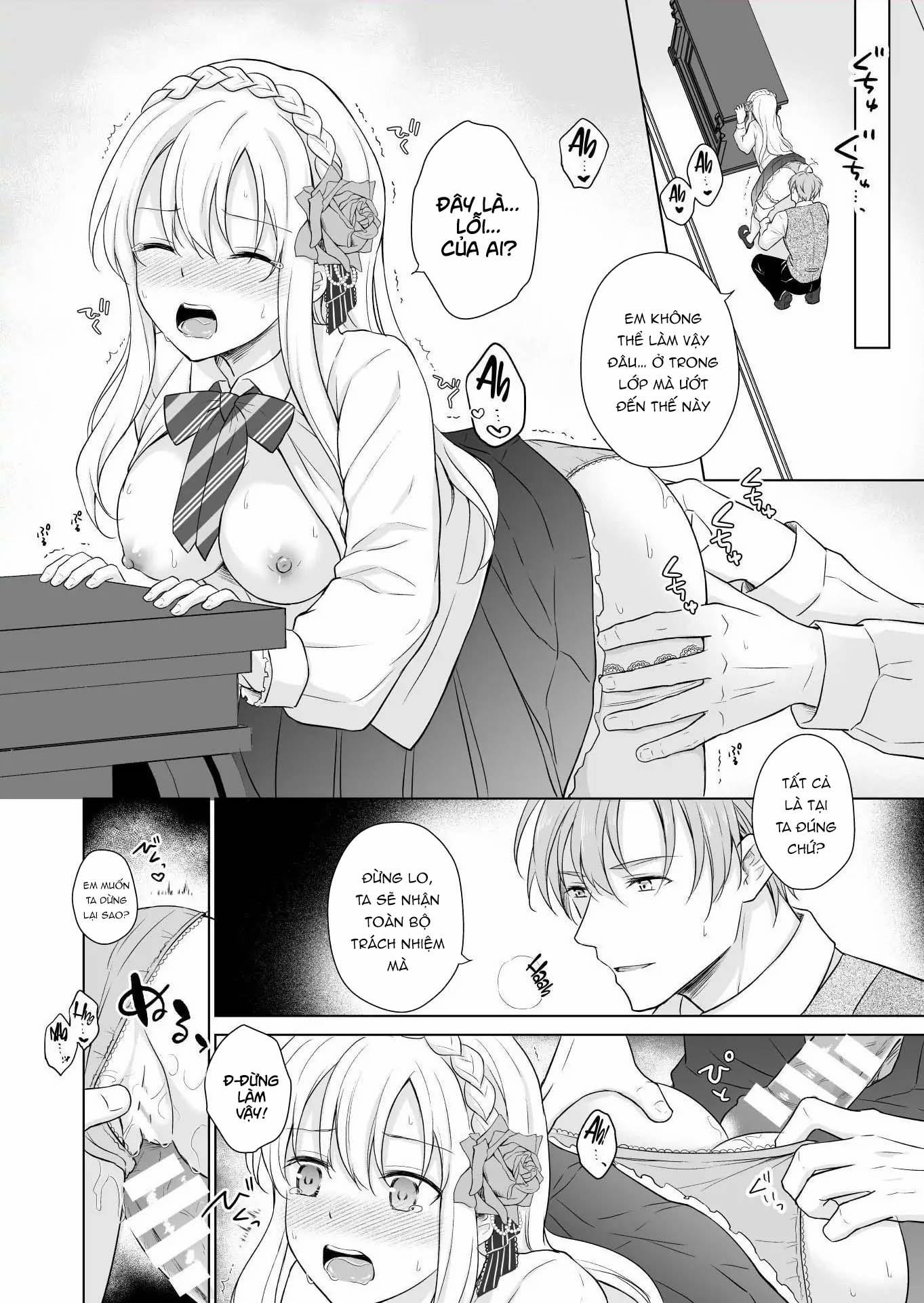 Sau Khi Tái Sinh Thành Nhân Vật Phản Diện, Tôi Bị Nhân Vật Mình Yêu Thích Huấn Luyện Tình Dục 3 trang 33