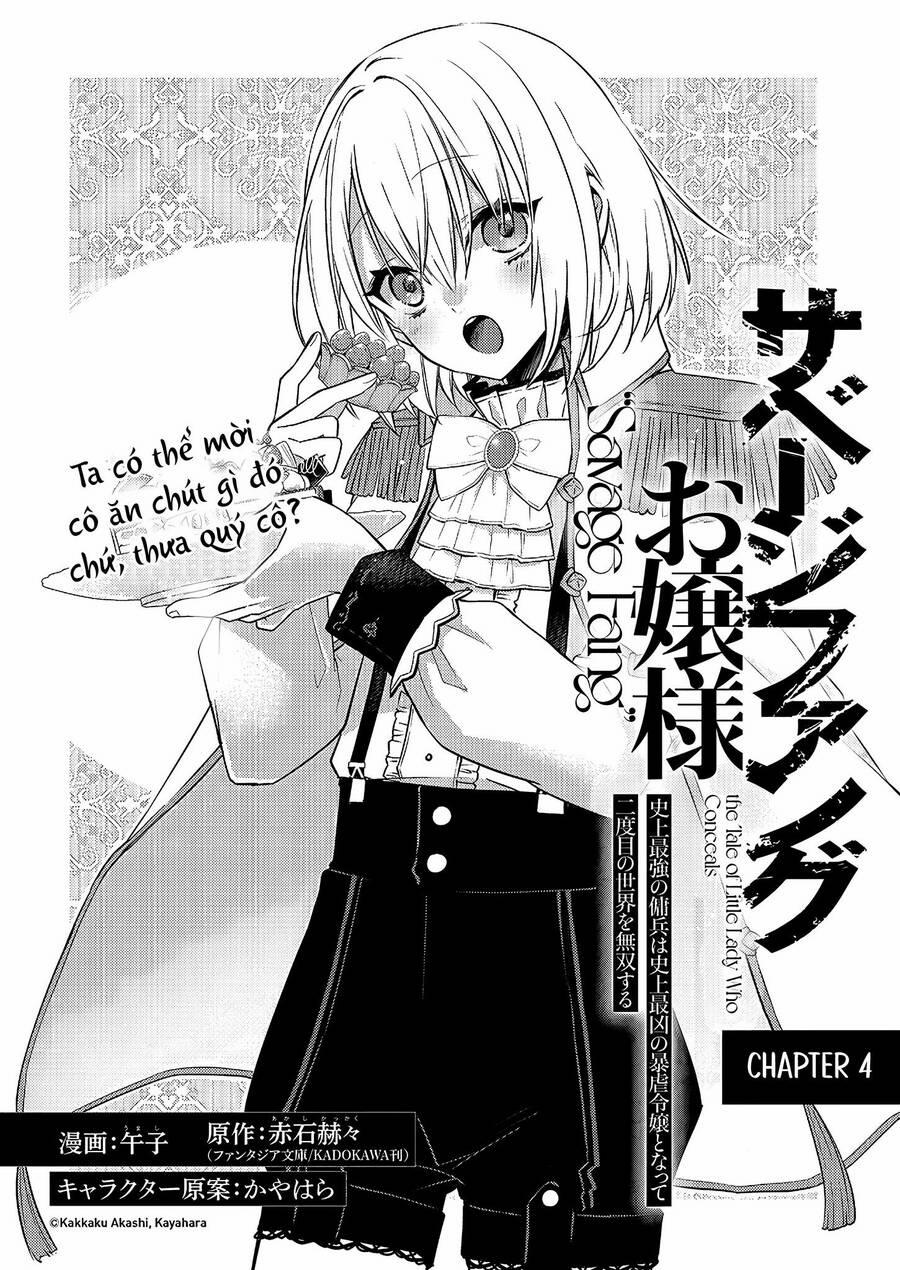 Savage Fang Ojou-Sama: Shijou Saikyou No Youhei Wa Shijou Saikyou No Bougyaku Reijou To Natte Ni Dome No Sekai O Musou Suru 4 trang 2