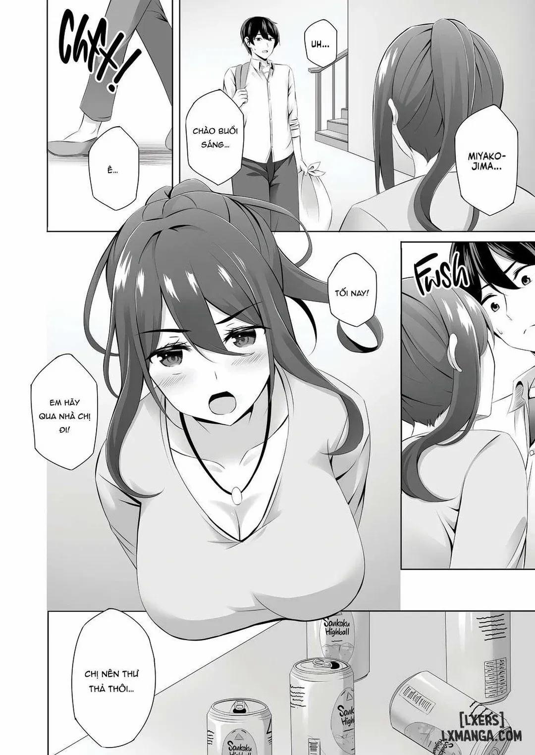 Say xỉn cùng chị hàng xóm góa phụ Oneshot trang 20