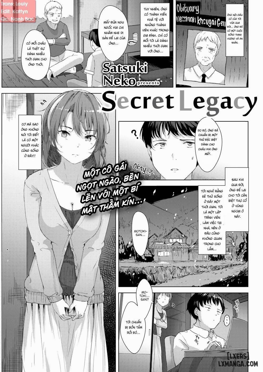 Secret Legacy Oneshot trang 0