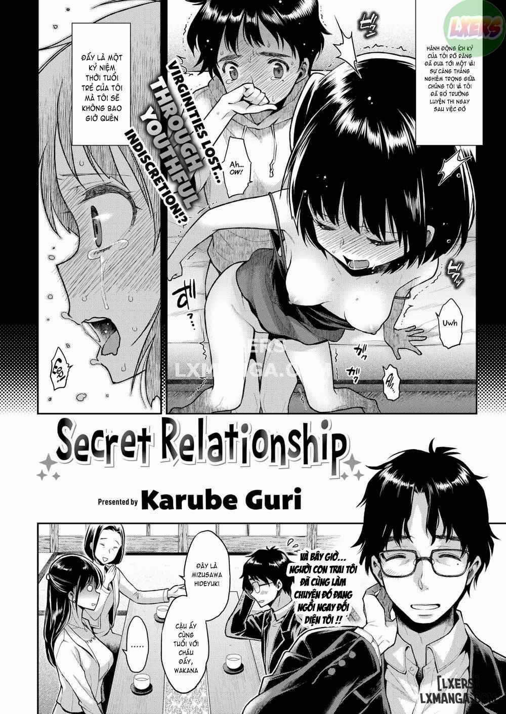 Secret Relationship Oneshot trang 1