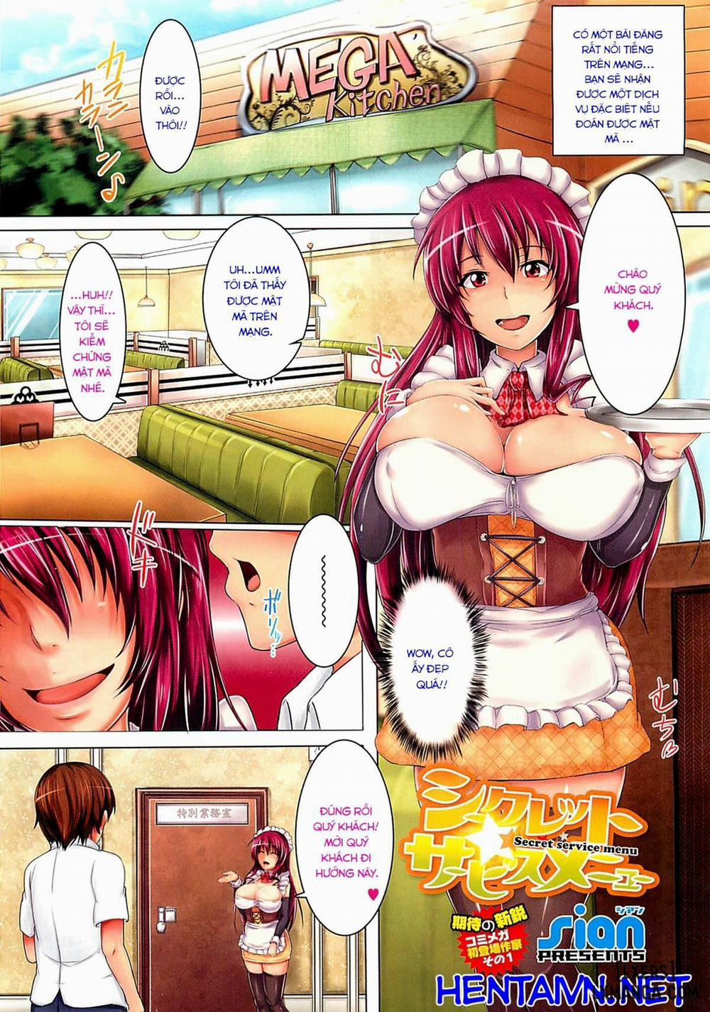 Secret Service Menu Oneshot trang 0