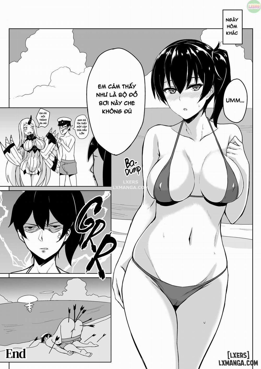 Secretary Ship Kaga's Summer Vacation Oneshot trang 19