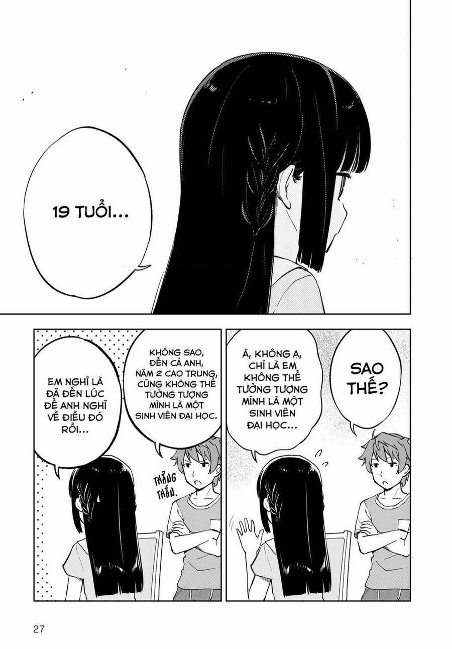 Seishun Buta Yarou Wa Yumemiru Shoujo No Yume Wo Minai Chương 1 Trang 28