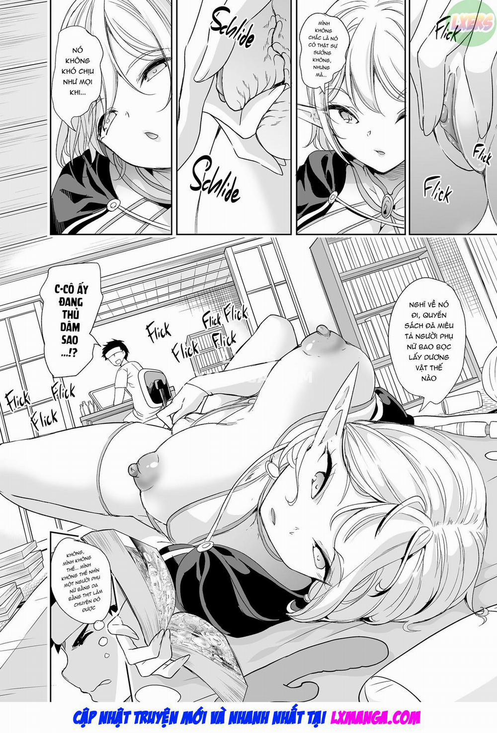 Seiteki Koukishin ~Kagekya Elf wa Manko de Ikitai~ Chương Oneshot Trang 12