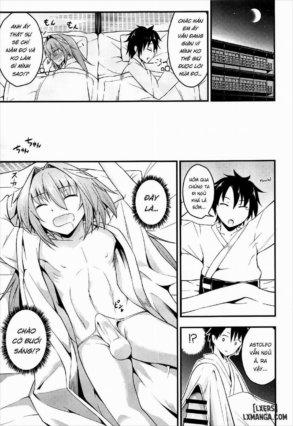 Sekai ga Heiwa ni Natta node Astolfo to Onsen Ryokou ni Ikimashita Chương Oneshot Trang 12