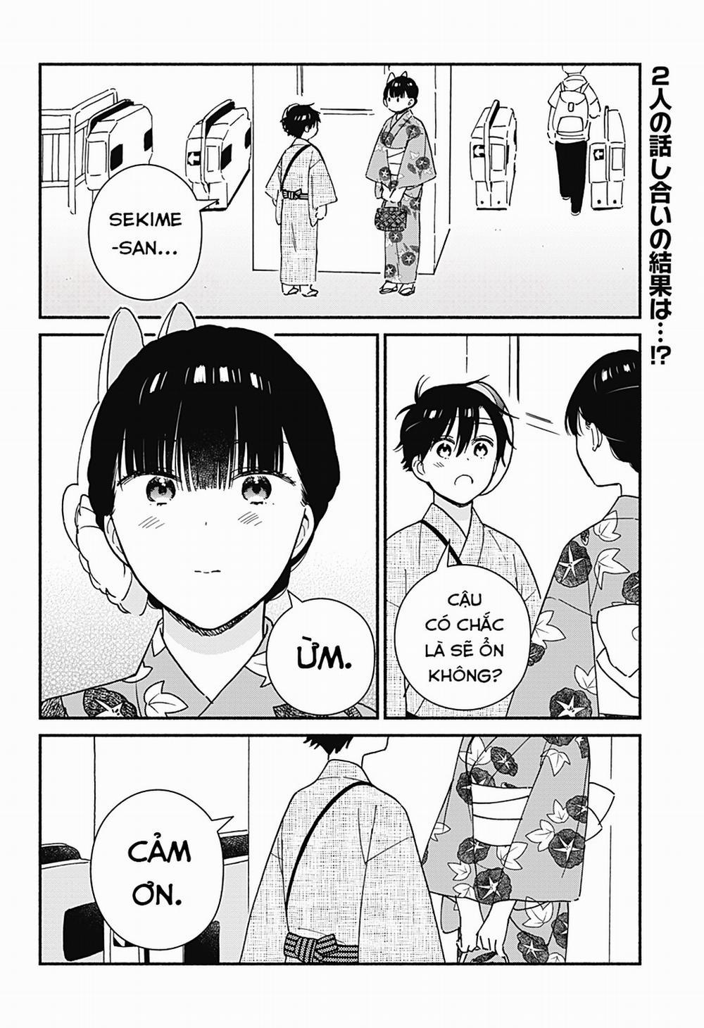 Sekimen Shinaide Sekime-san 28 trang 4