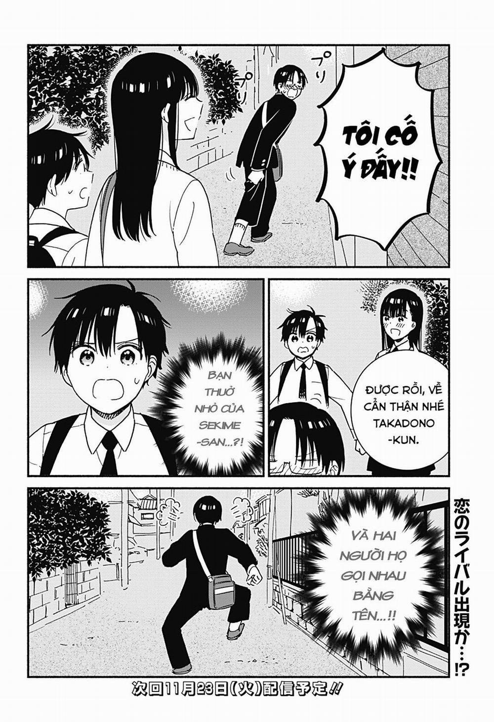 Sekimen Shinaide Sekime-san 31 trang 14