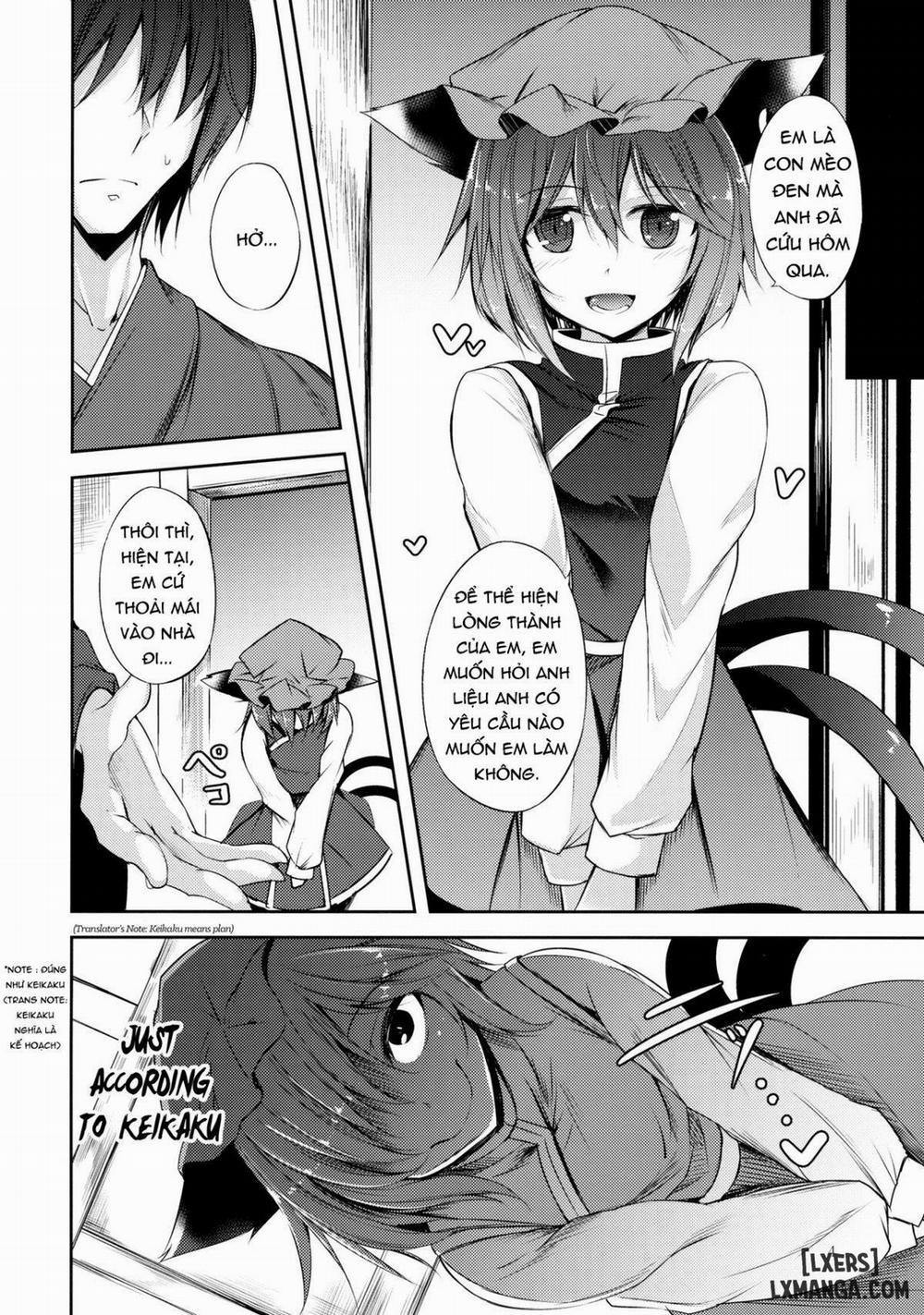 Senjitsu Tasukete Itadaita Kuroneko desu Oneshot trang 4
