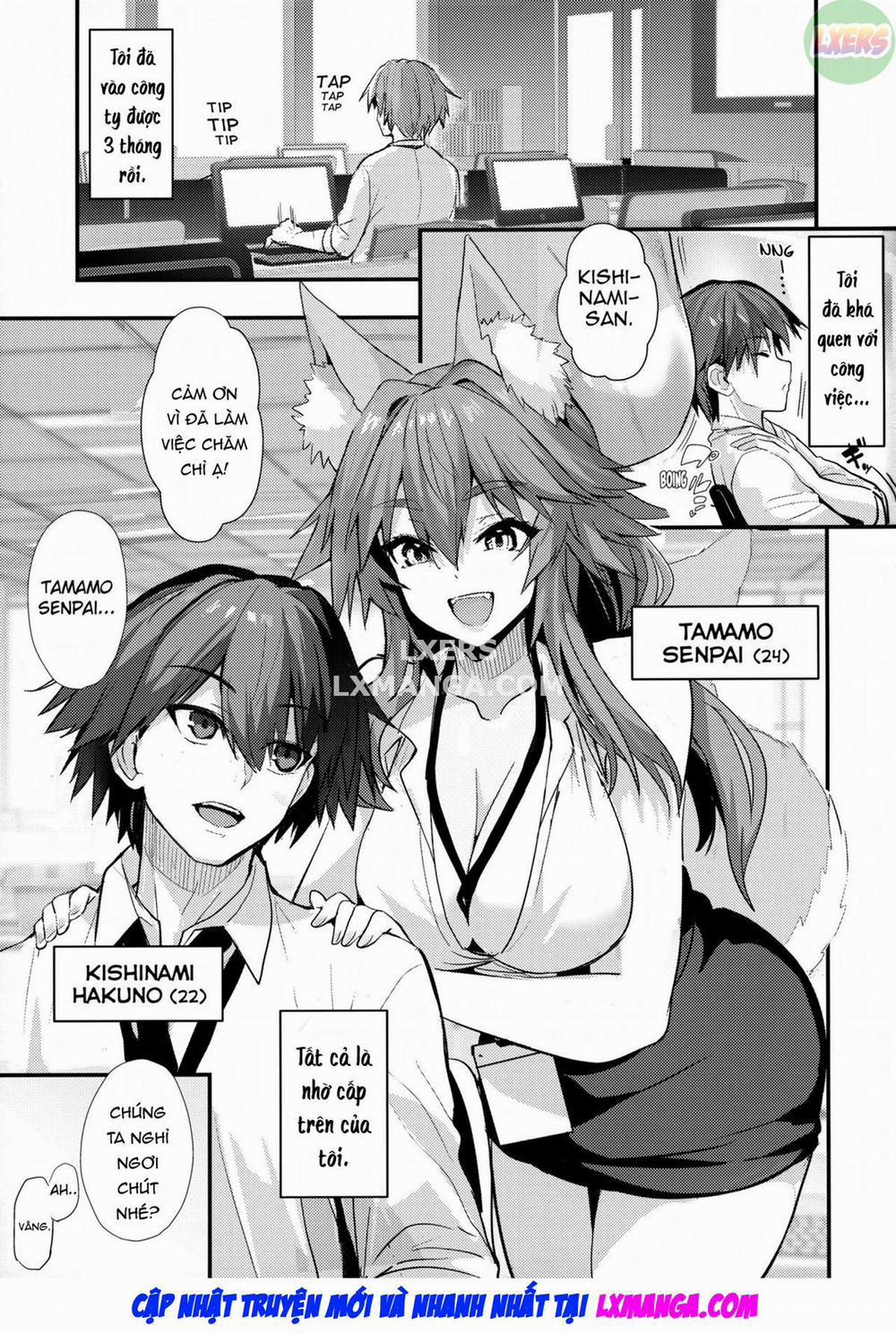 Senpai Office Worker Tamamo Chương Oneshot Trang 5