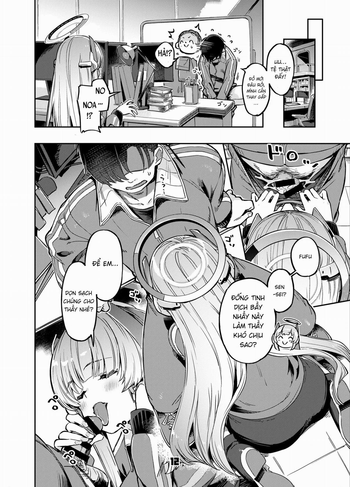 Sensei! Đừng Nói Cho Yuuka-Chan Biết Đấy Nhé! - Blue Archive OneShot trang 10