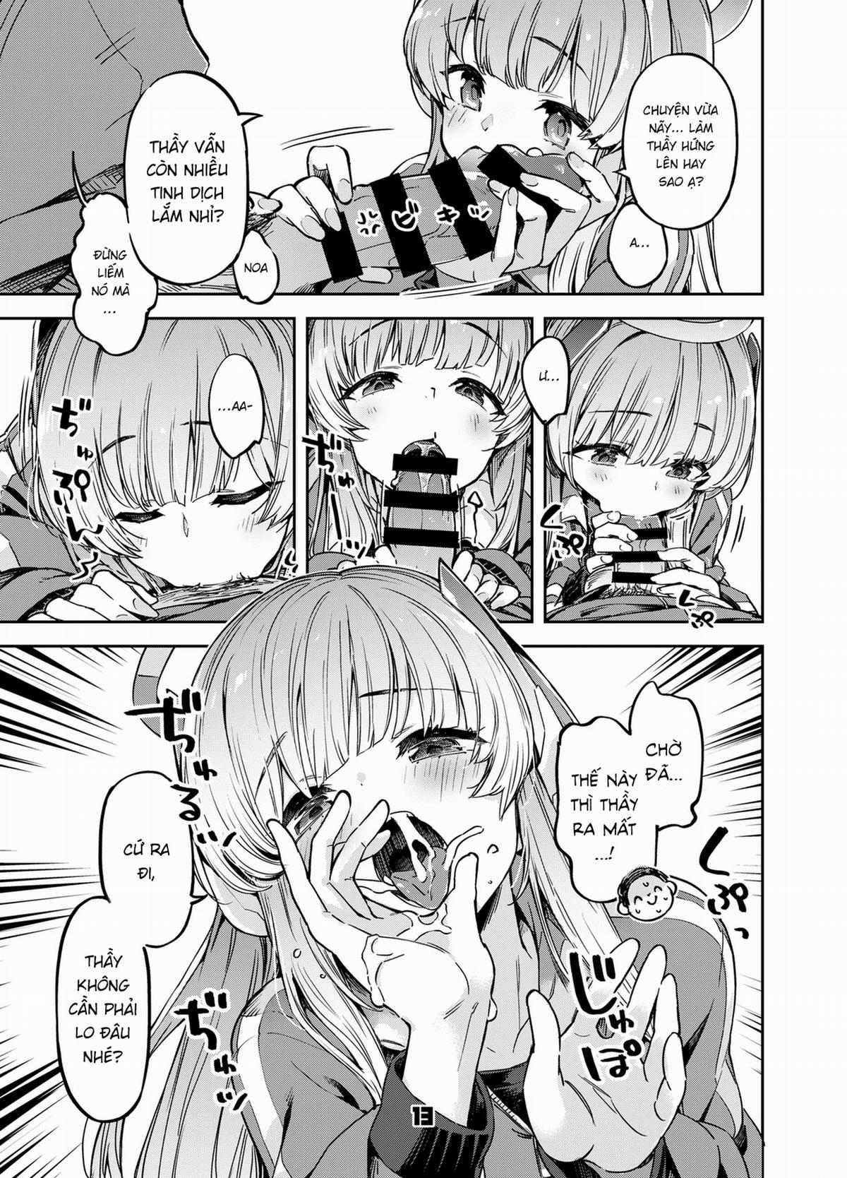 Sensei! Đừng Nói Cho Yuuka-Chan Biết Đấy Nhé! - Blue Archive OneShot trang 11