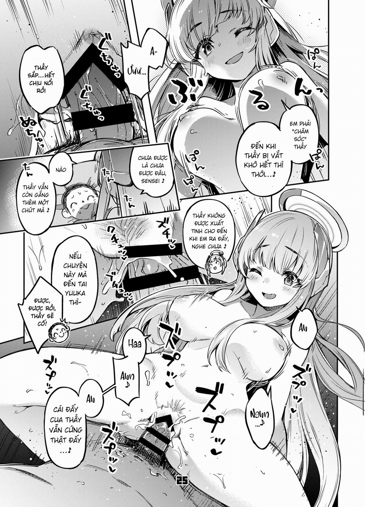 Sensei! Đừng Nói Cho Yuuka-Chan Biết Đấy Nhé! - Blue Archive OneShot trang 23