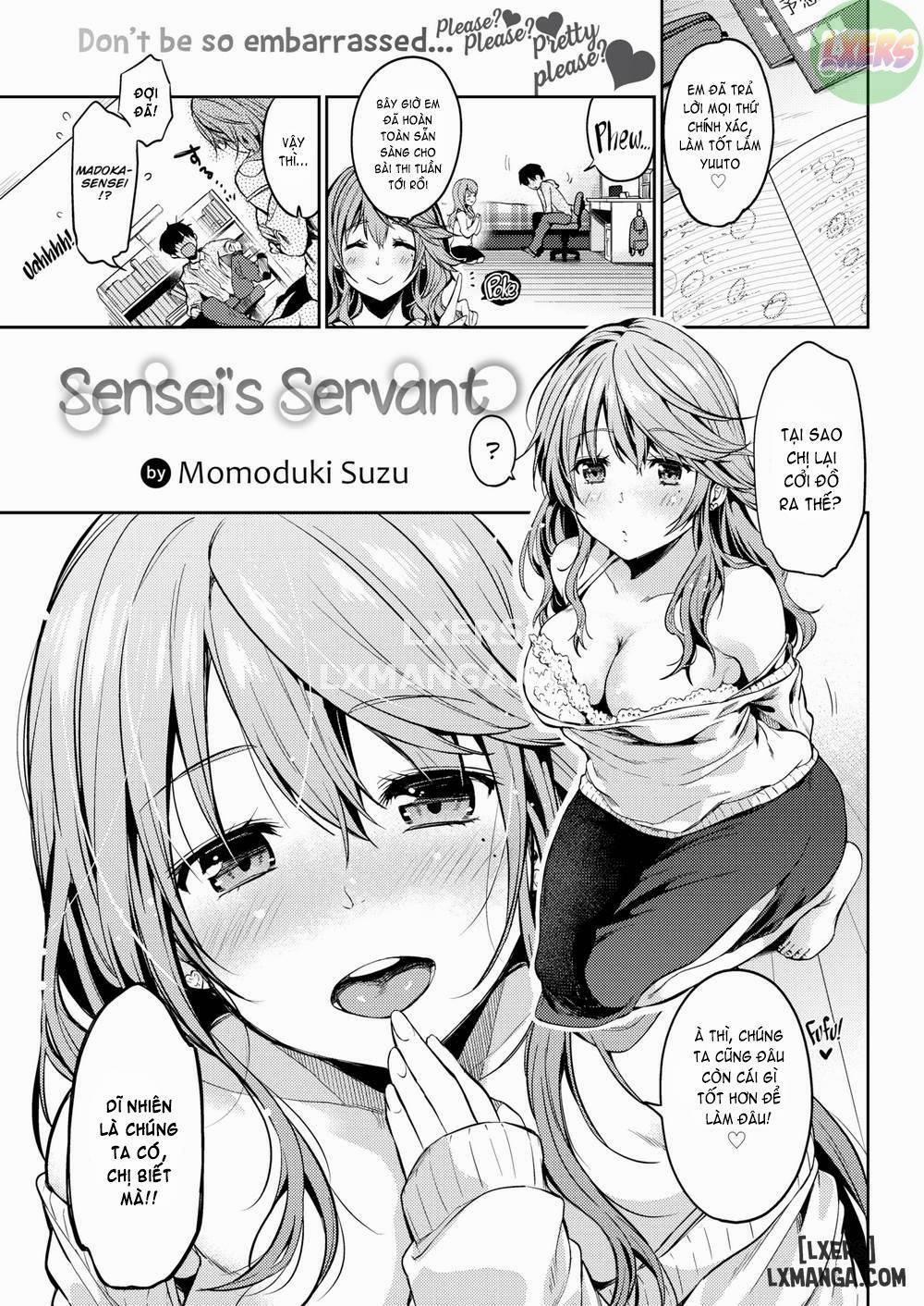 Sensei’s Servant Oneshot trang 0
