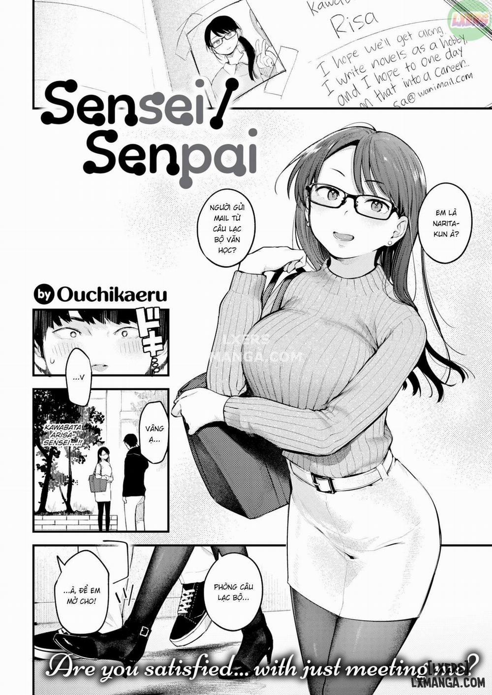 Sensei Senpai Chương Oneshot Trang 2