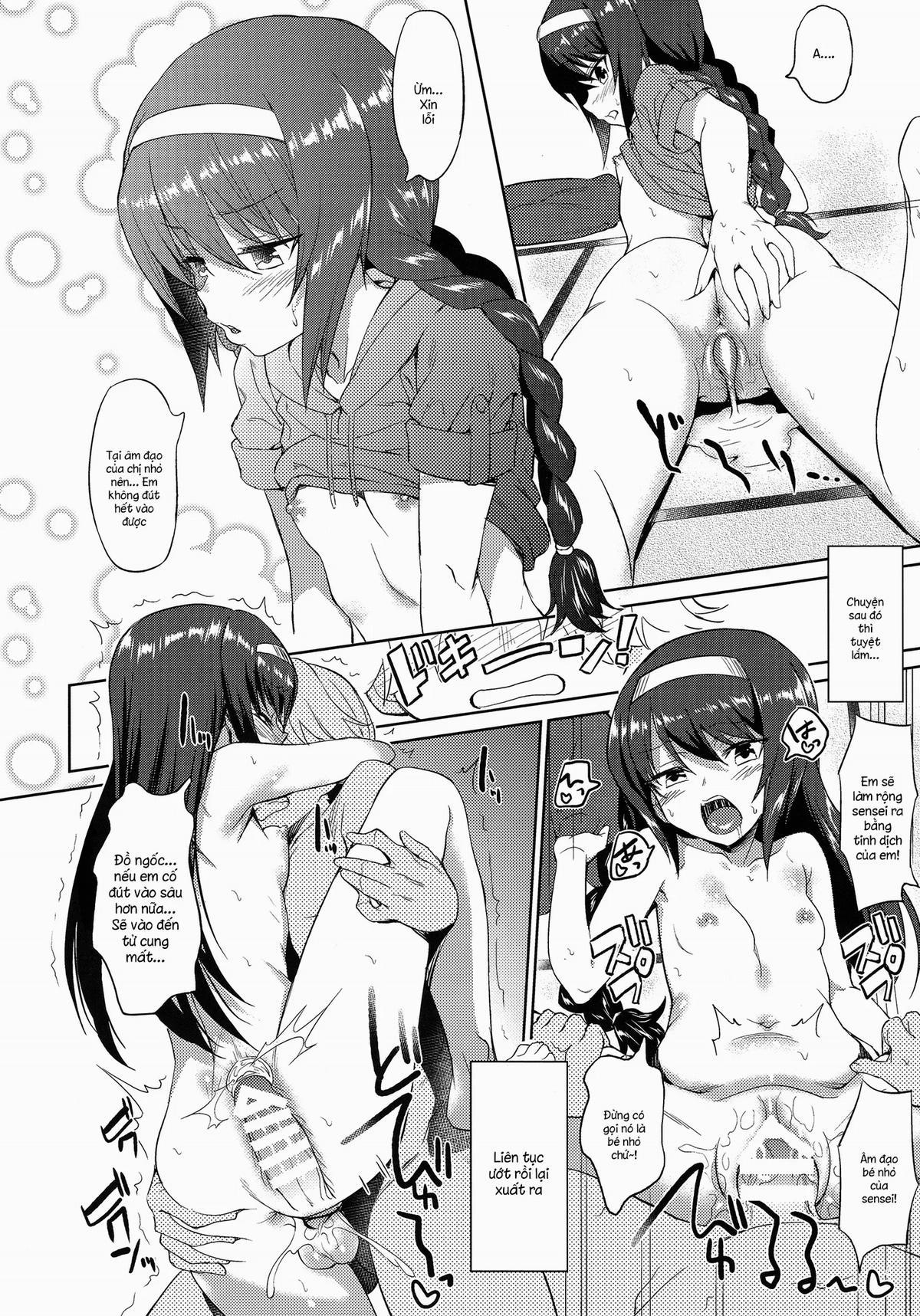 Senshadou No Uramichi Ooarai Joshi Gakuen (Girls Und Panzer) OneShot trang 12