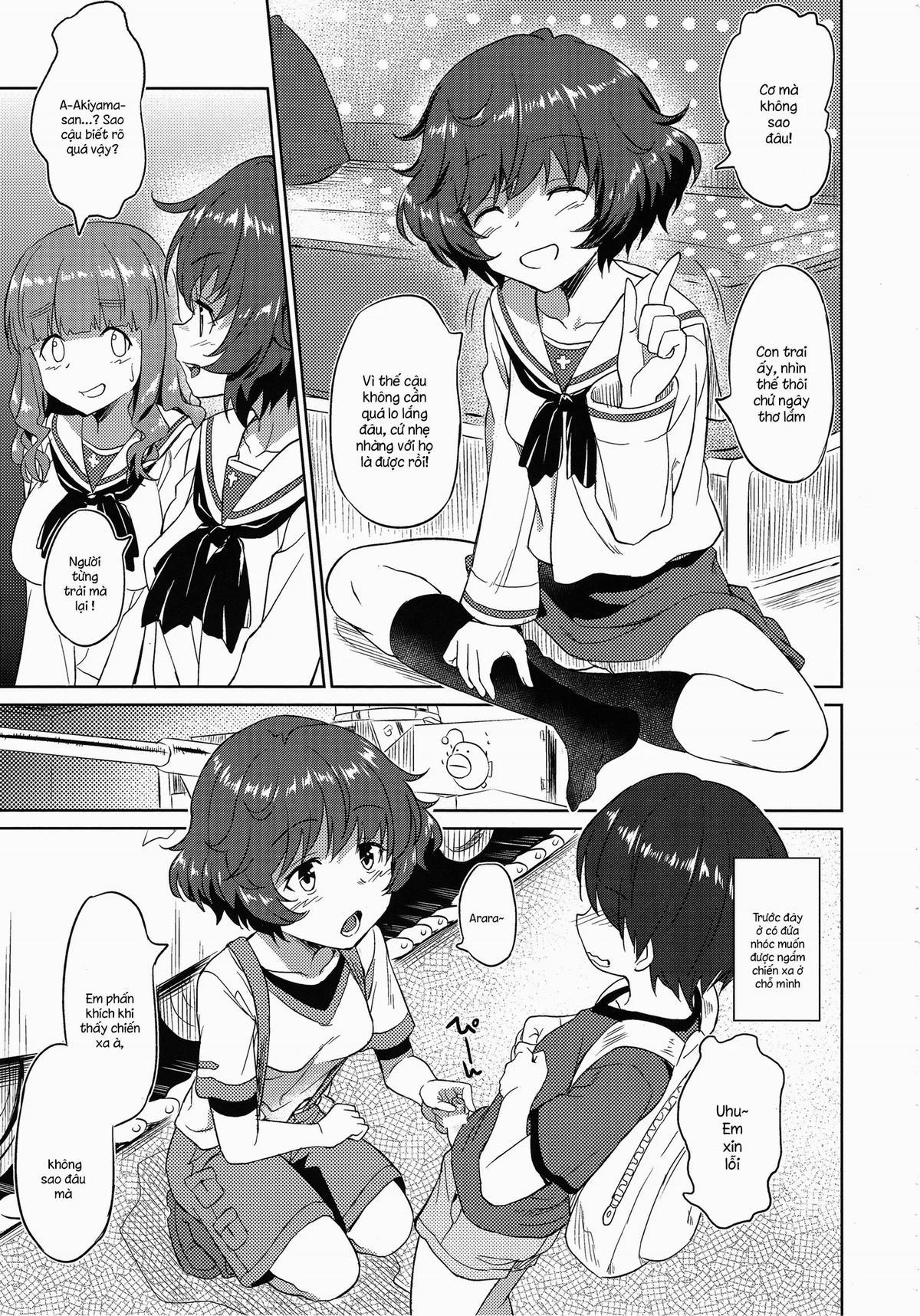 Senshadou No Uramichi Ooarai Joshi Gakuen (Girls Und Panzer) OneShot trang 5