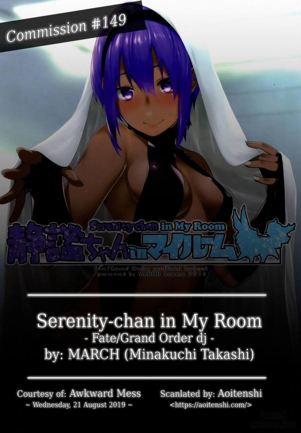 Serenity-chan in My Room Oneshot trang 1