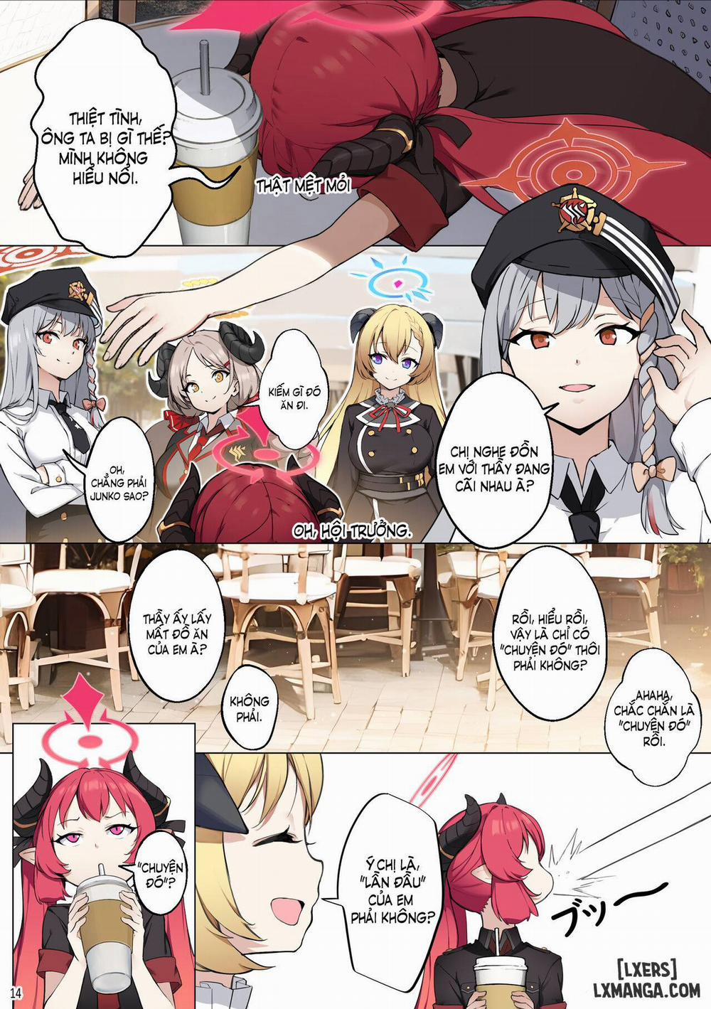 Series Oneshot Các Doujinshi Của Blue Archive P.2 Cho em ăn, thầy ơi!!- Truyện Màu trang 14