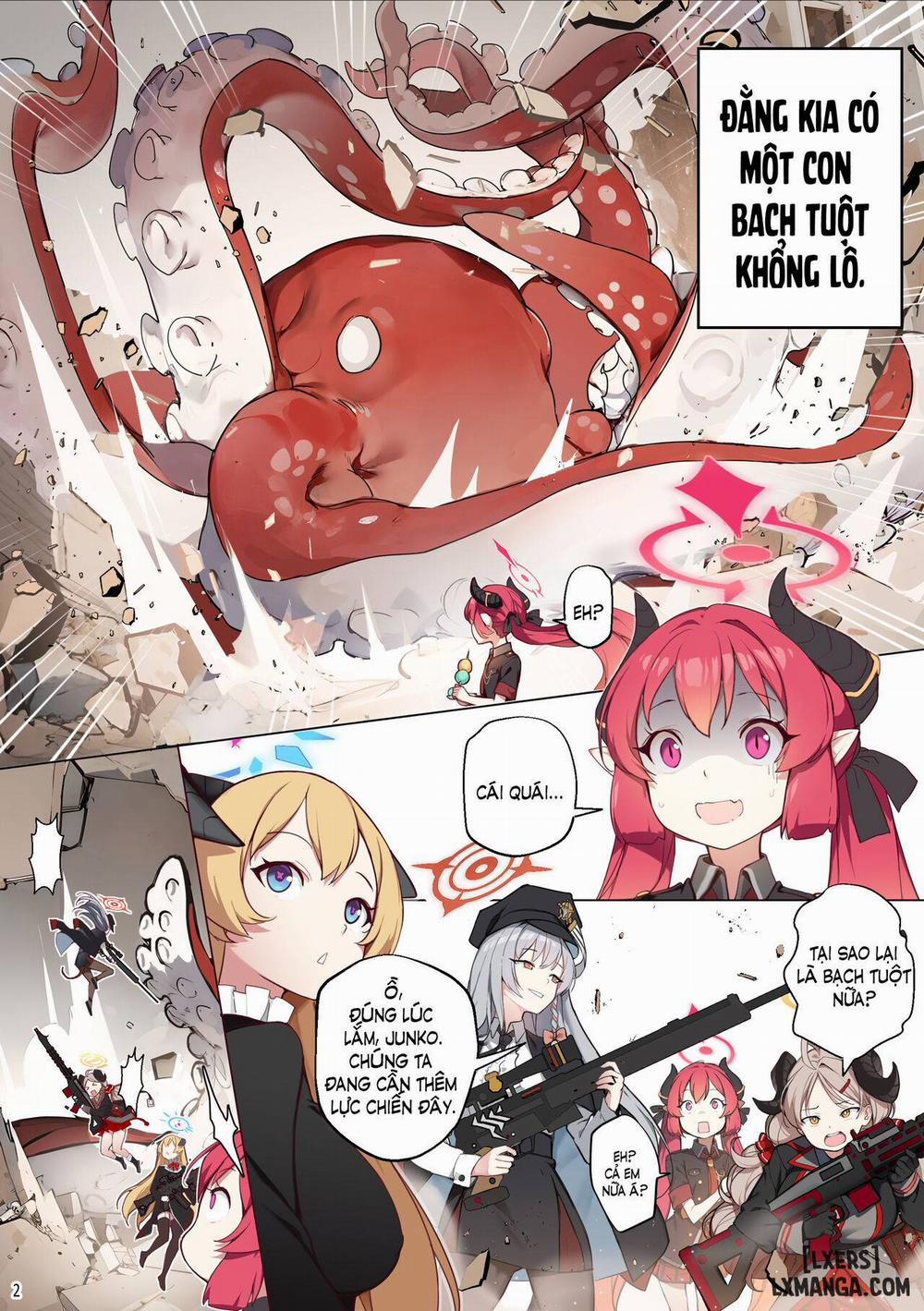 Series Oneshot Các Doujinshi Của Blue Archive P.2 Cho em ăn, thầy ơi!!- Truyện Màu trang 2