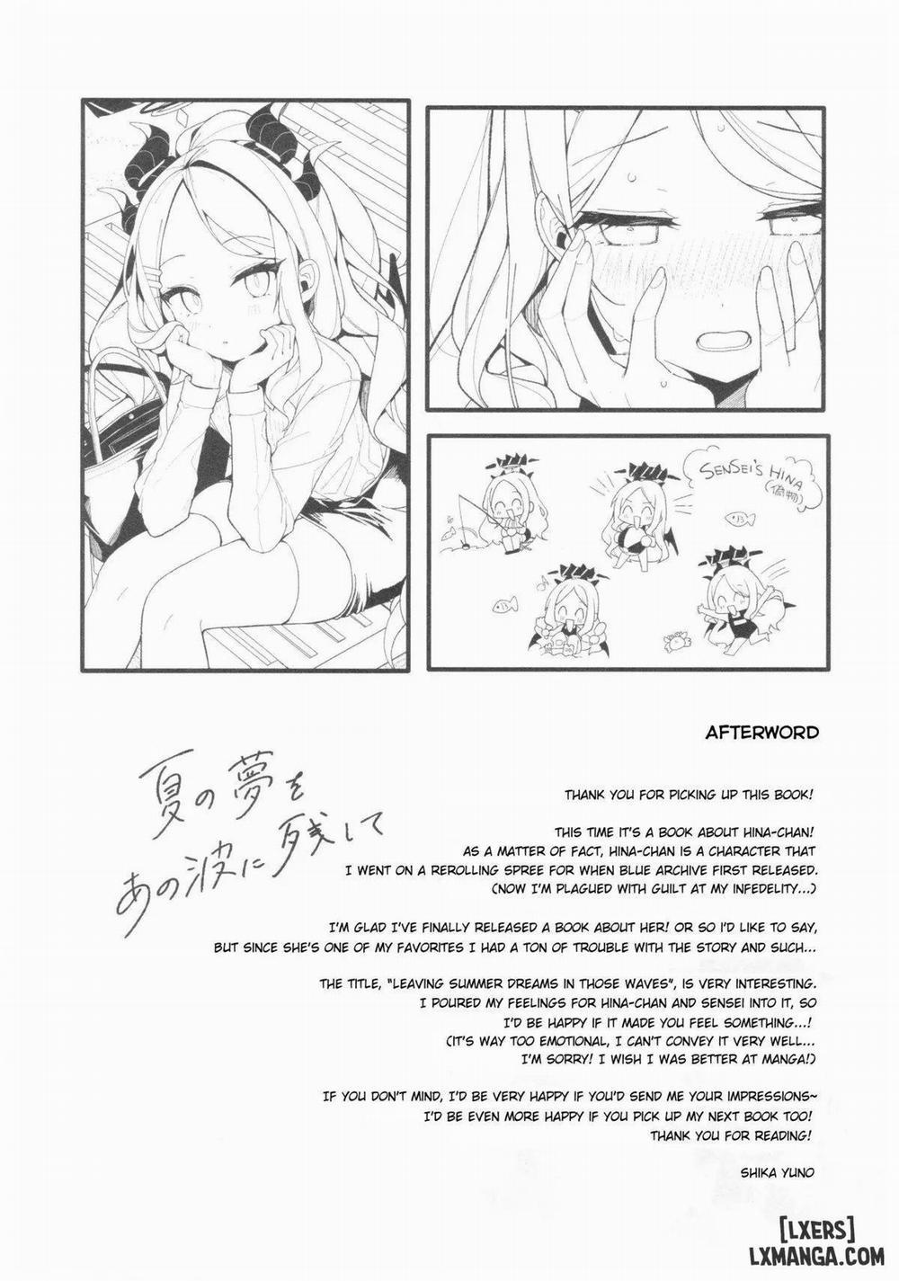 Series Oneshot Các Doujinshi Của Blue Archive P.2 Để lại những giấc mơ mùa hè trong những cơn sóng đó trang 22