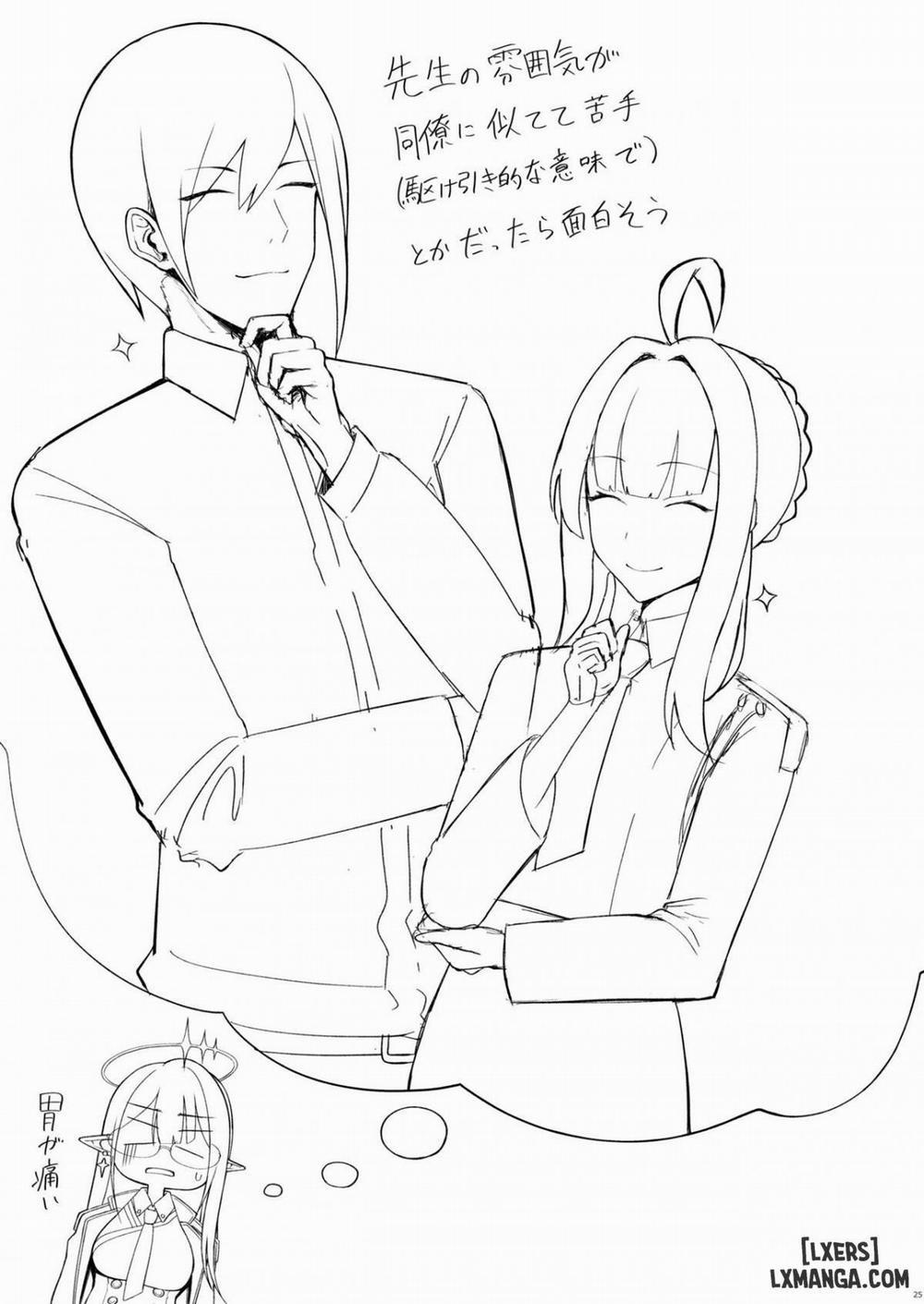 Series Oneshot Các Doujinshi Của Blue Archive P.2 Dịch vụ cá nhân của Giám đốc hành chính trang 23