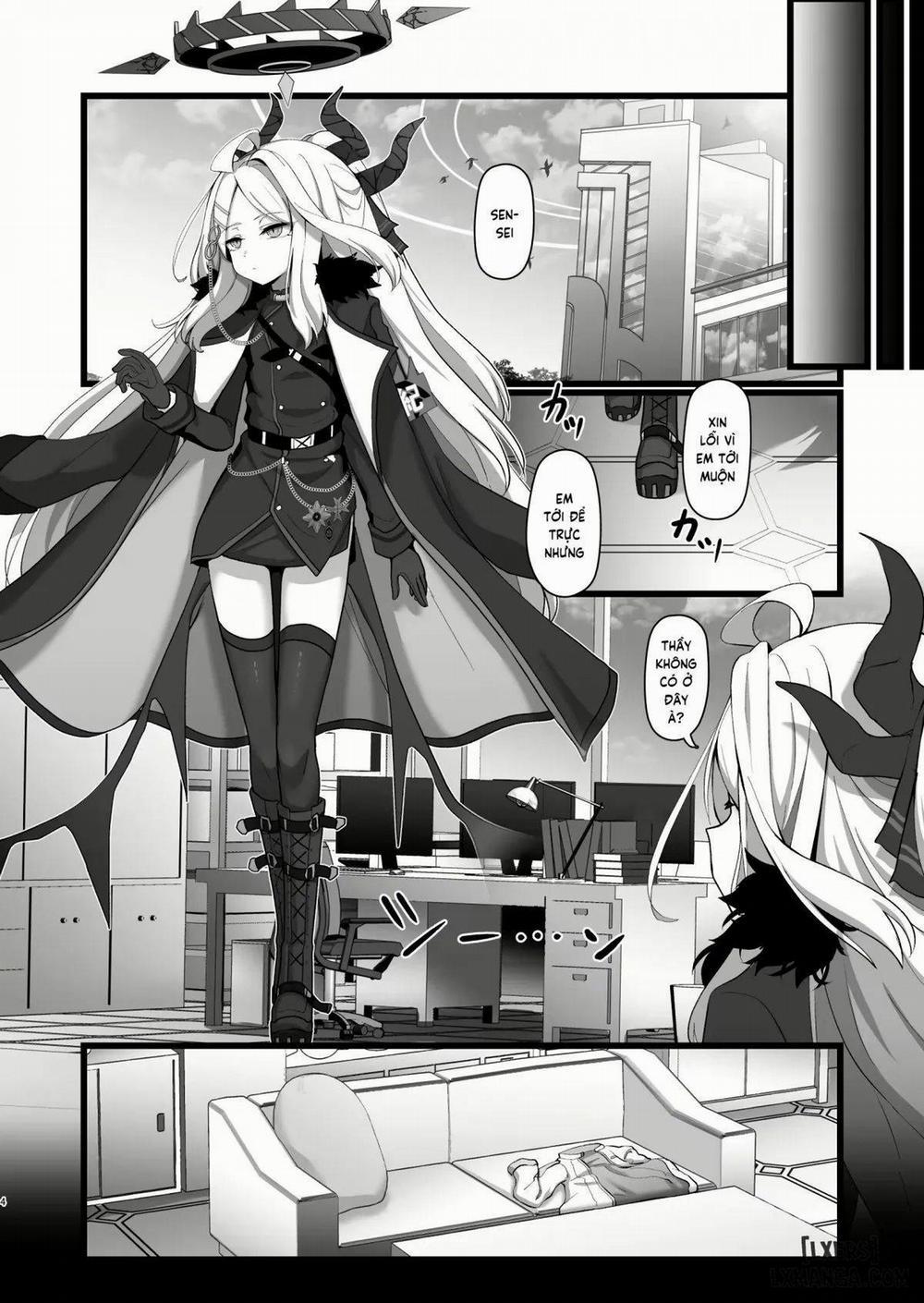 Series Oneshot Các Doujinshi Của Blue Archive P.2 Sorasaki Hina có nhu cầu của cô ấy trang 2