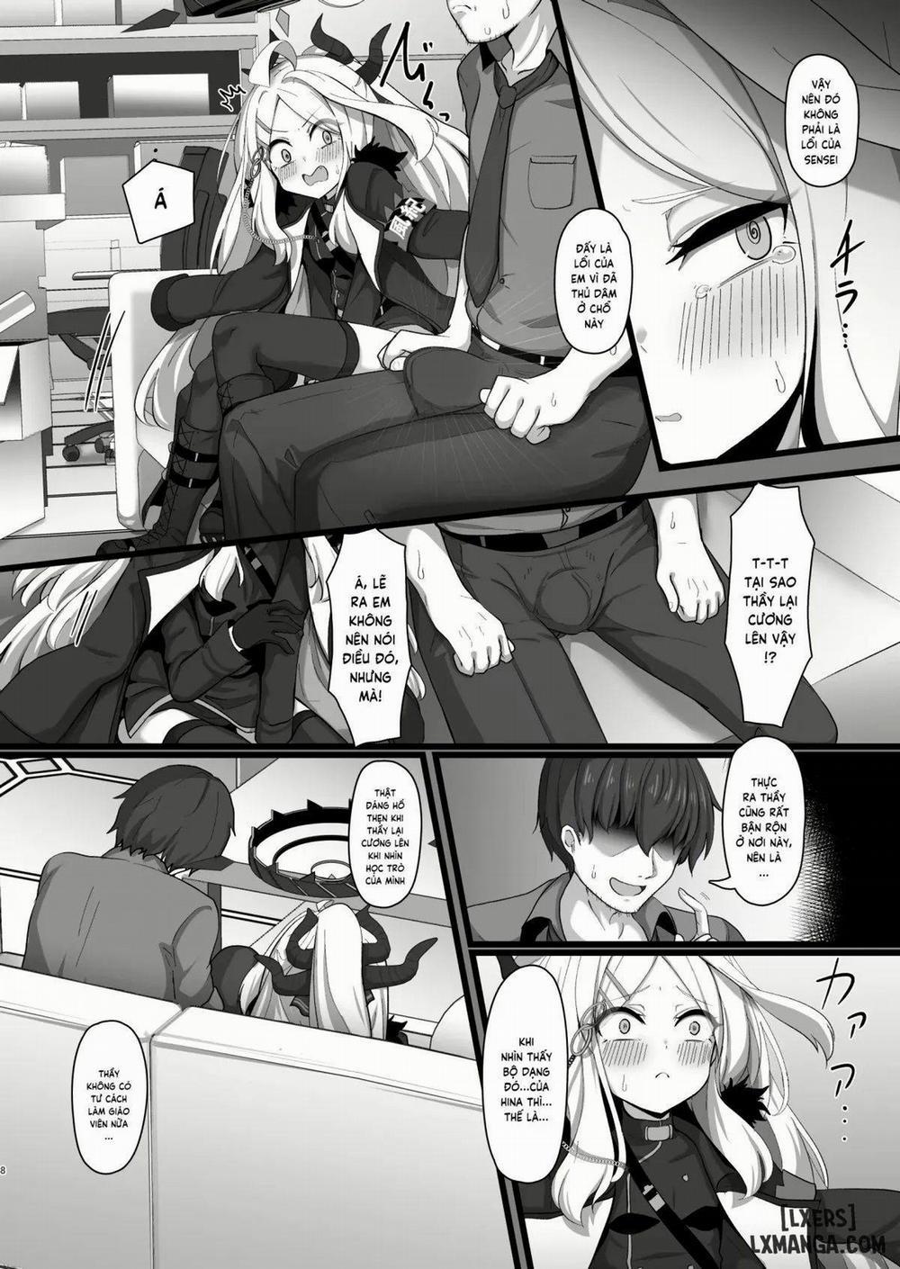 Series Oneshot Các Doujinshi Của Blue Archive P.2 Sorasaki Hina có nhu cầu của cô ấy trang 6