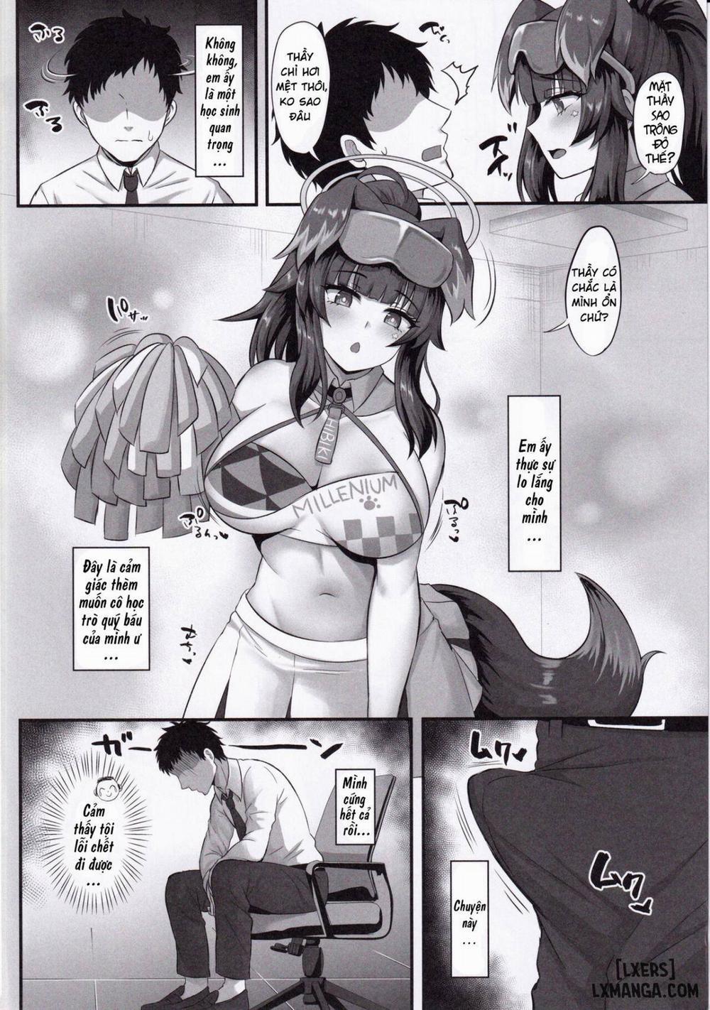 Series Oneshot Các Doujinshi Của Blue Archive P.3 Hurray! Hurray! Sensei trang 4