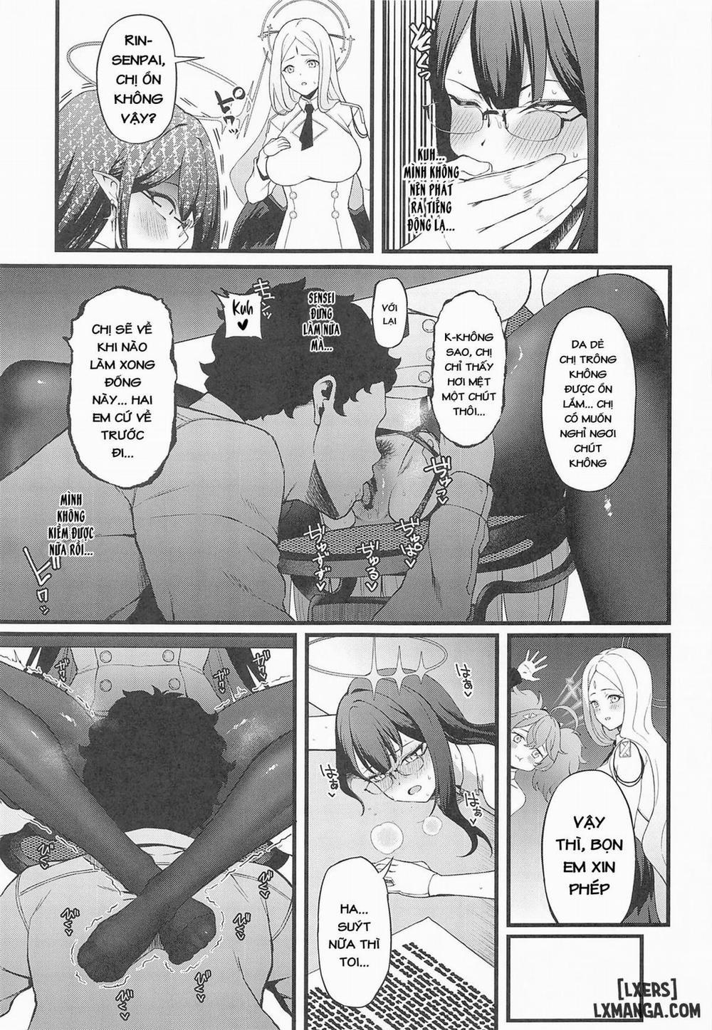 Series Oneshot Các Doujinshi Của Blue Archive P.3 mái tóc Kazu Hayashi thời kỳ động dục trang 19