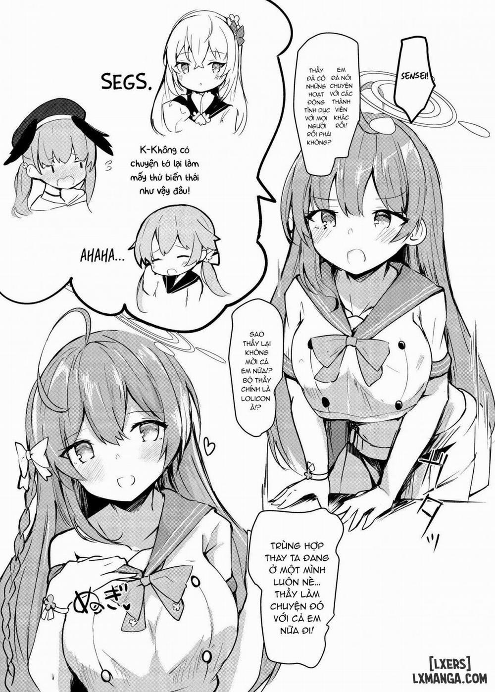 Series Oneshot Các Doujinshi Của Blue Archive P.3 Sửa chữa hồ sơ cuộc sống lớp học trang 22