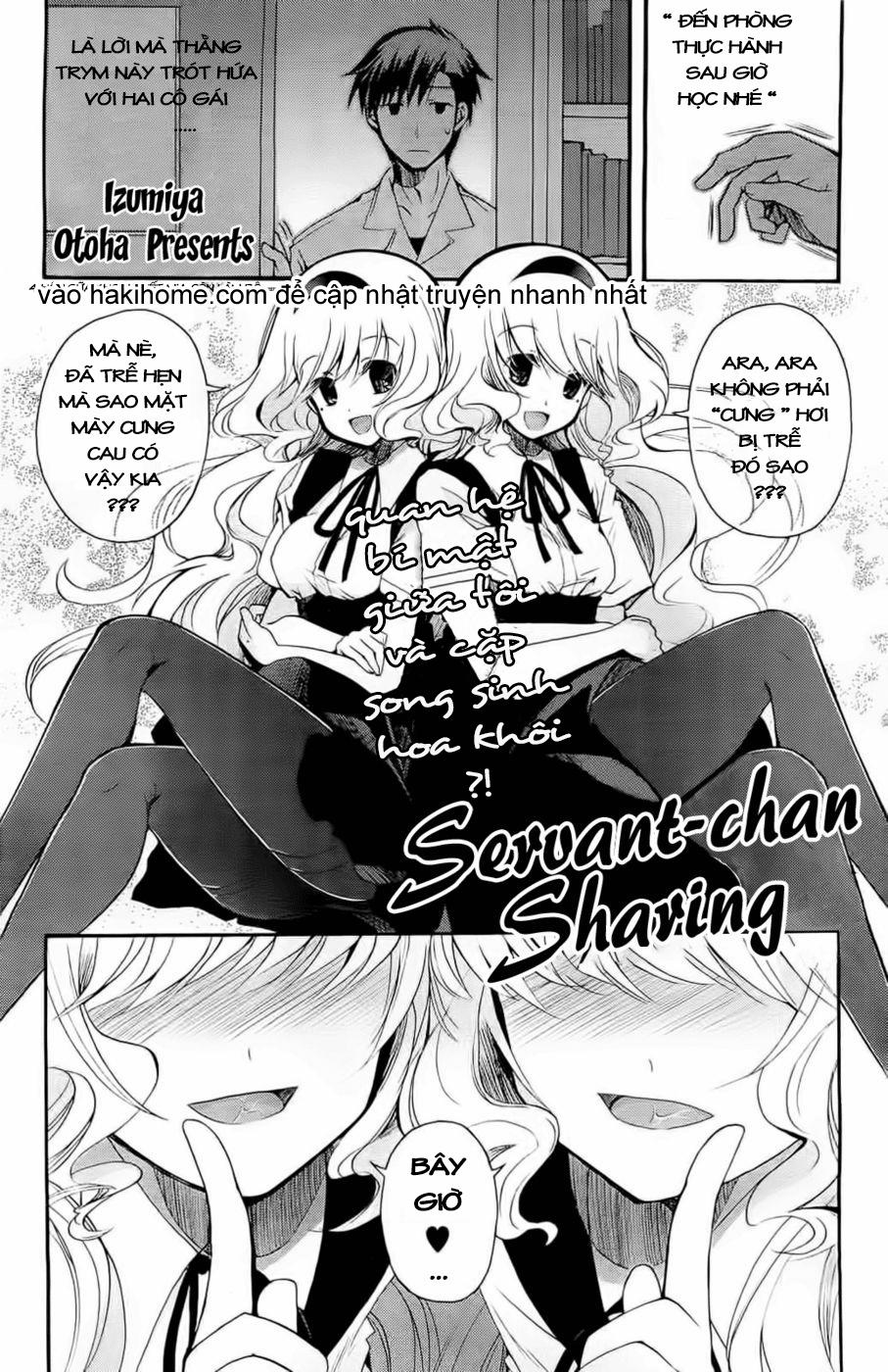 Servant-Chan Sharing Chương Oneshot Trang 1