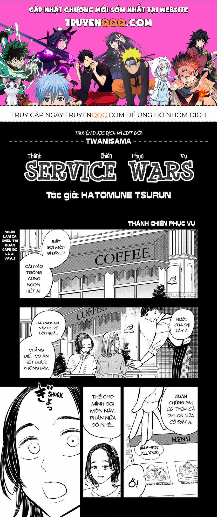 Service Wars – Thánh Chiến Phục Vụ Chương 29 Trang 1