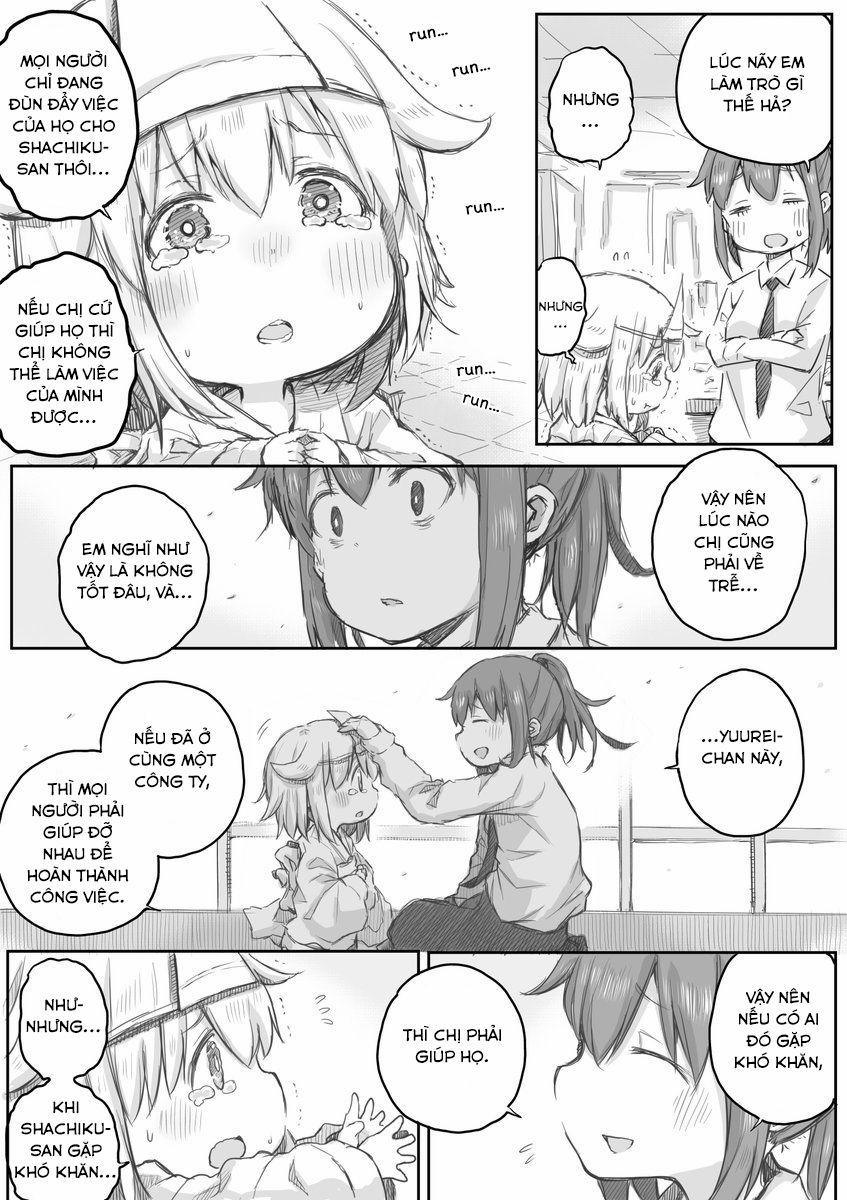 Shachiku-San Wa Youjo Yuurei Ni Iyasaretai 15 trang 3