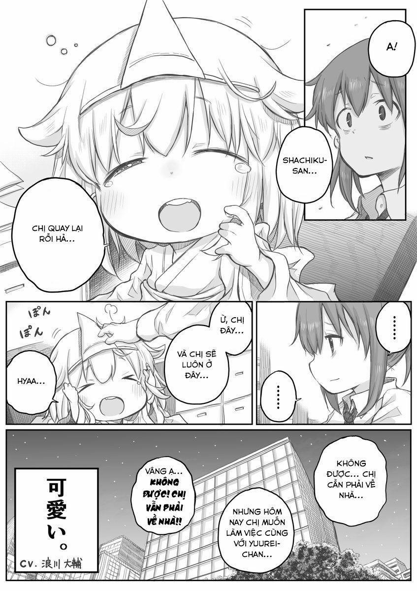 Shachiku-San Wa Youjo Yuurei Ni Iyasaretai 21 trang 3