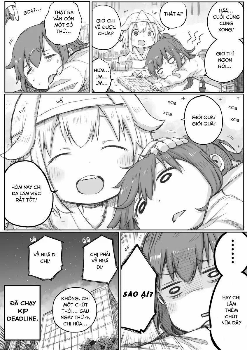 Shachiku-San Wa Youjo Yuurei Ni Iyasaretai 3 trang 4