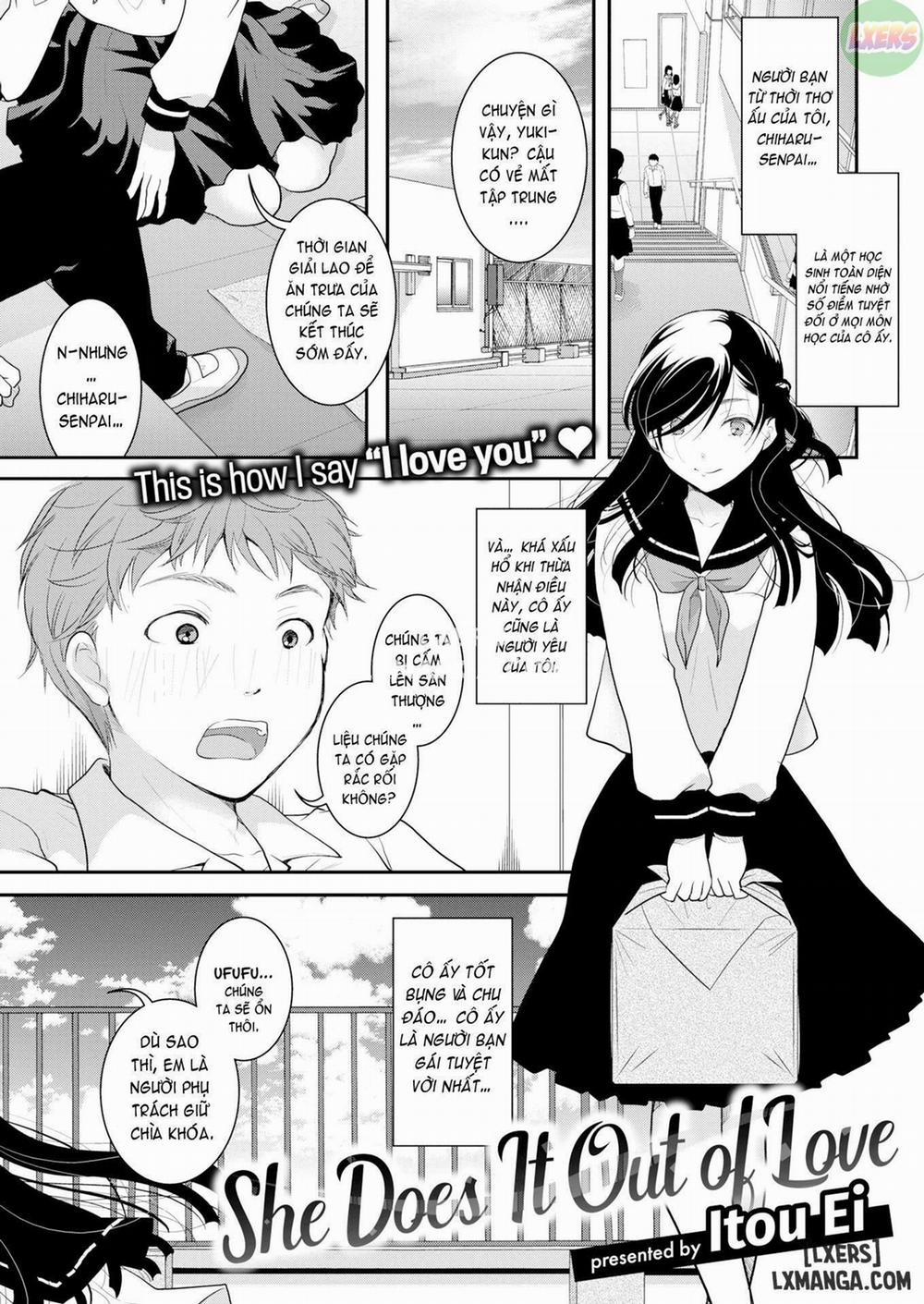 She Does It Out of Love Oneshot trang 0