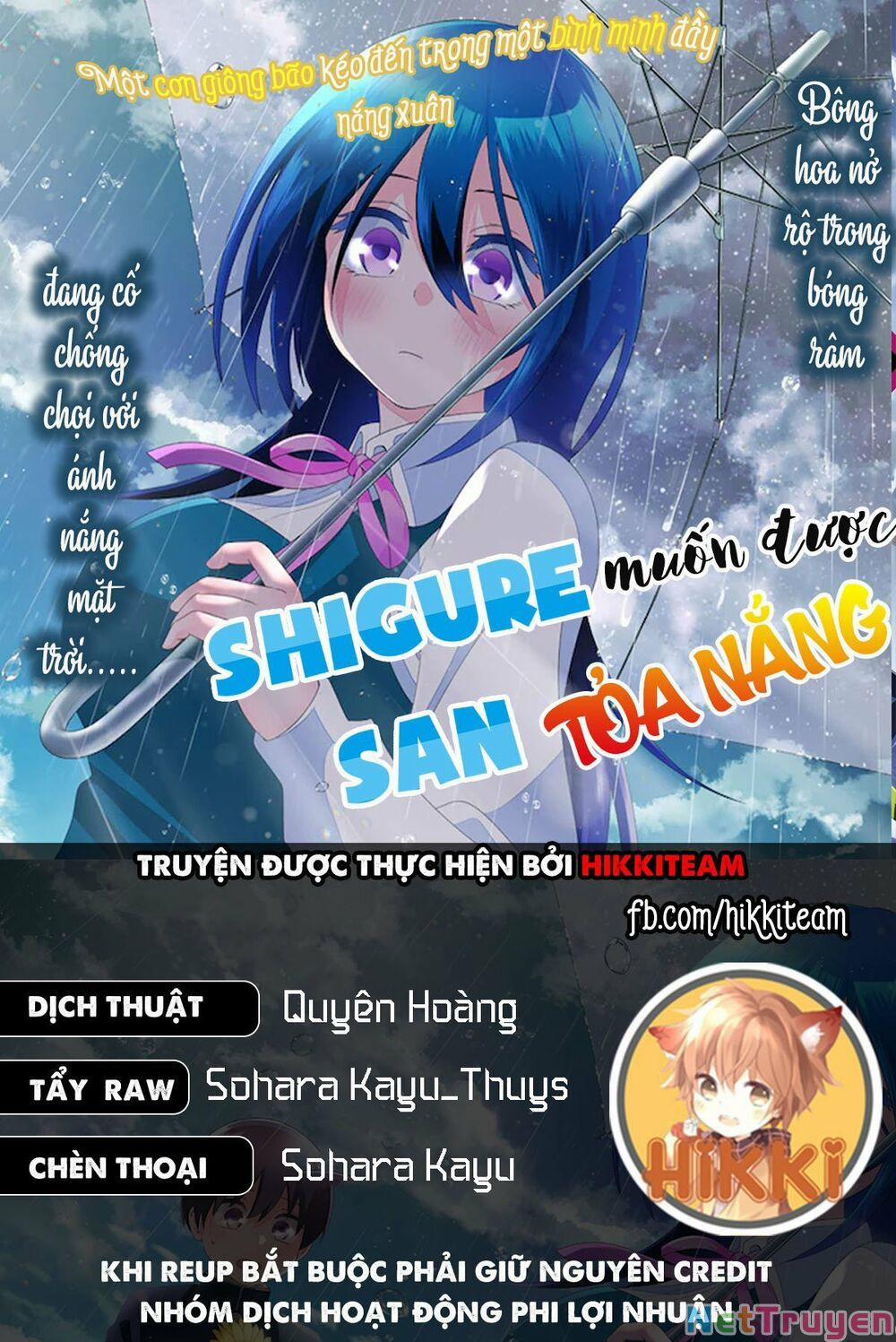 Shigure-San Muốn Trở Thành Người Hướng Ngoại!! Chương 2 Trang 1