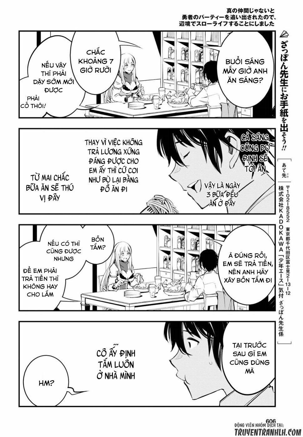 Shin No Nakama Janai To Yuusha No Party Wo Oidasareta No De, Henkyou De Slow Life Suru Koto Ni Shima 6 trang 27