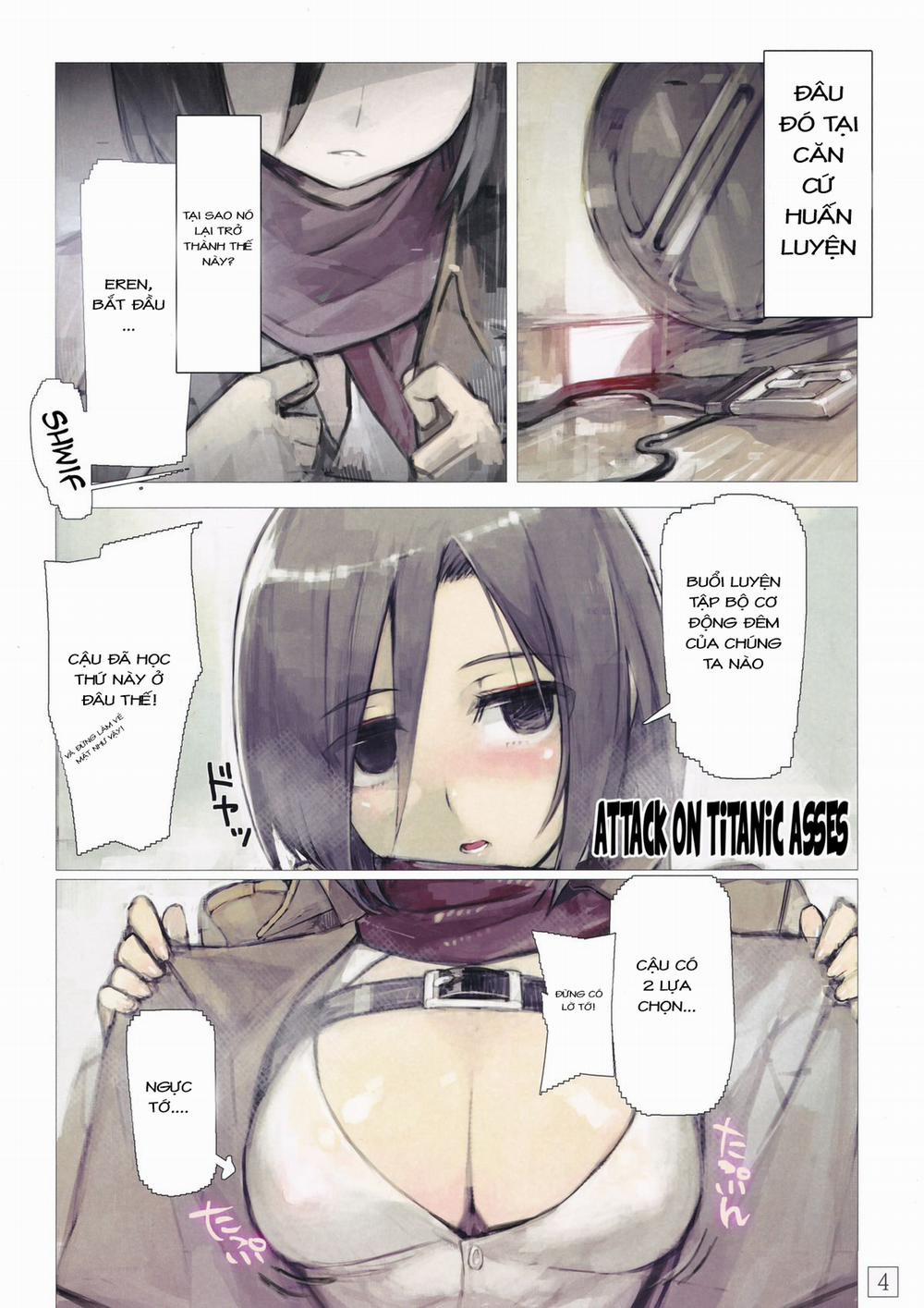 Shinigeki vol 4 (Attack on Titan) Chương Oneshot Trang 4