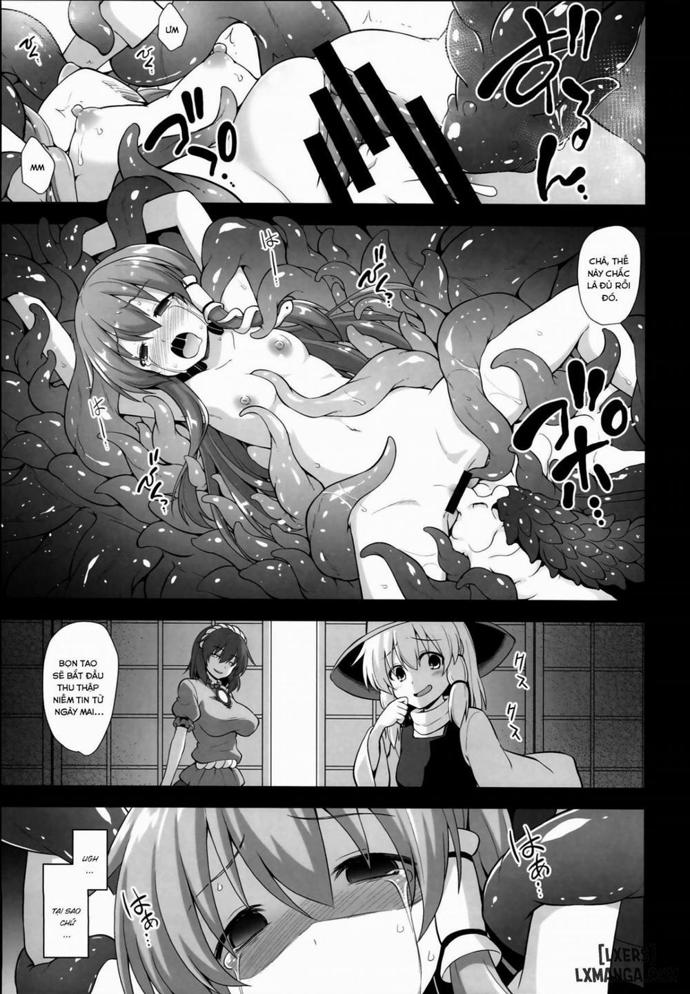 Shinkou no Tame ni Sanae-san ga Shokushu Oneshot trang 13