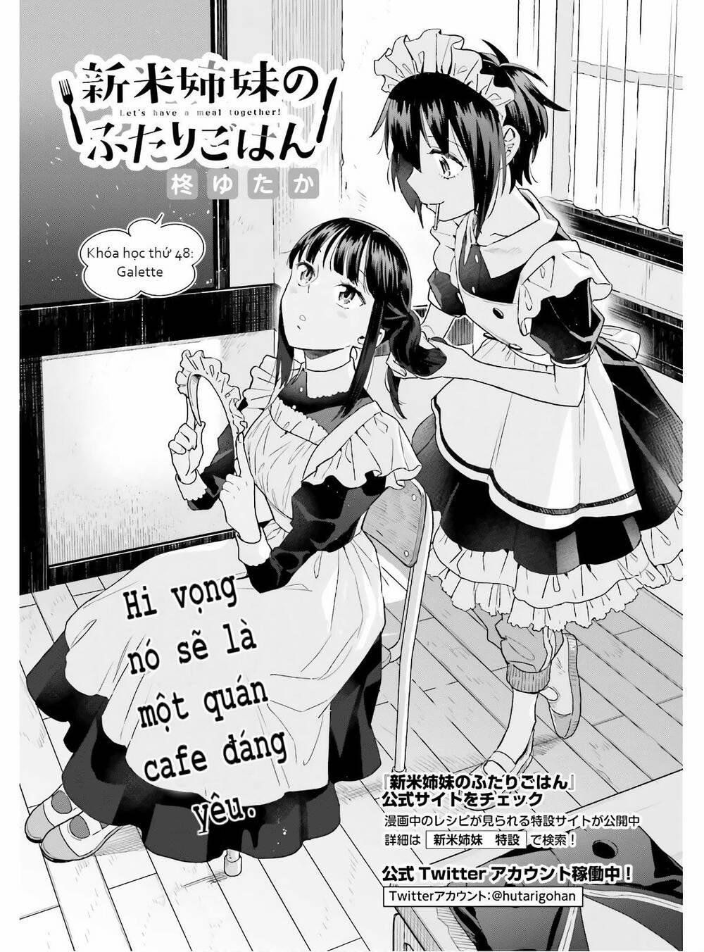 Shinmai Shimai No Futari Gohan 48 trang 3