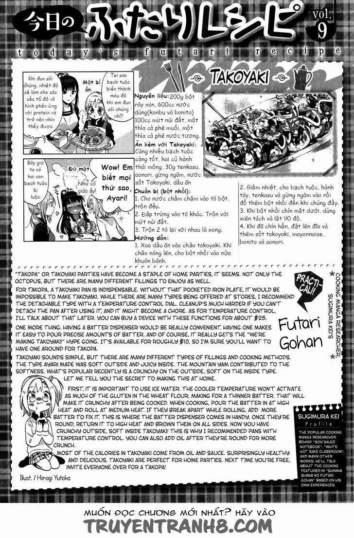 Shinmai Shimai No Futari Gohan 9 trang 26