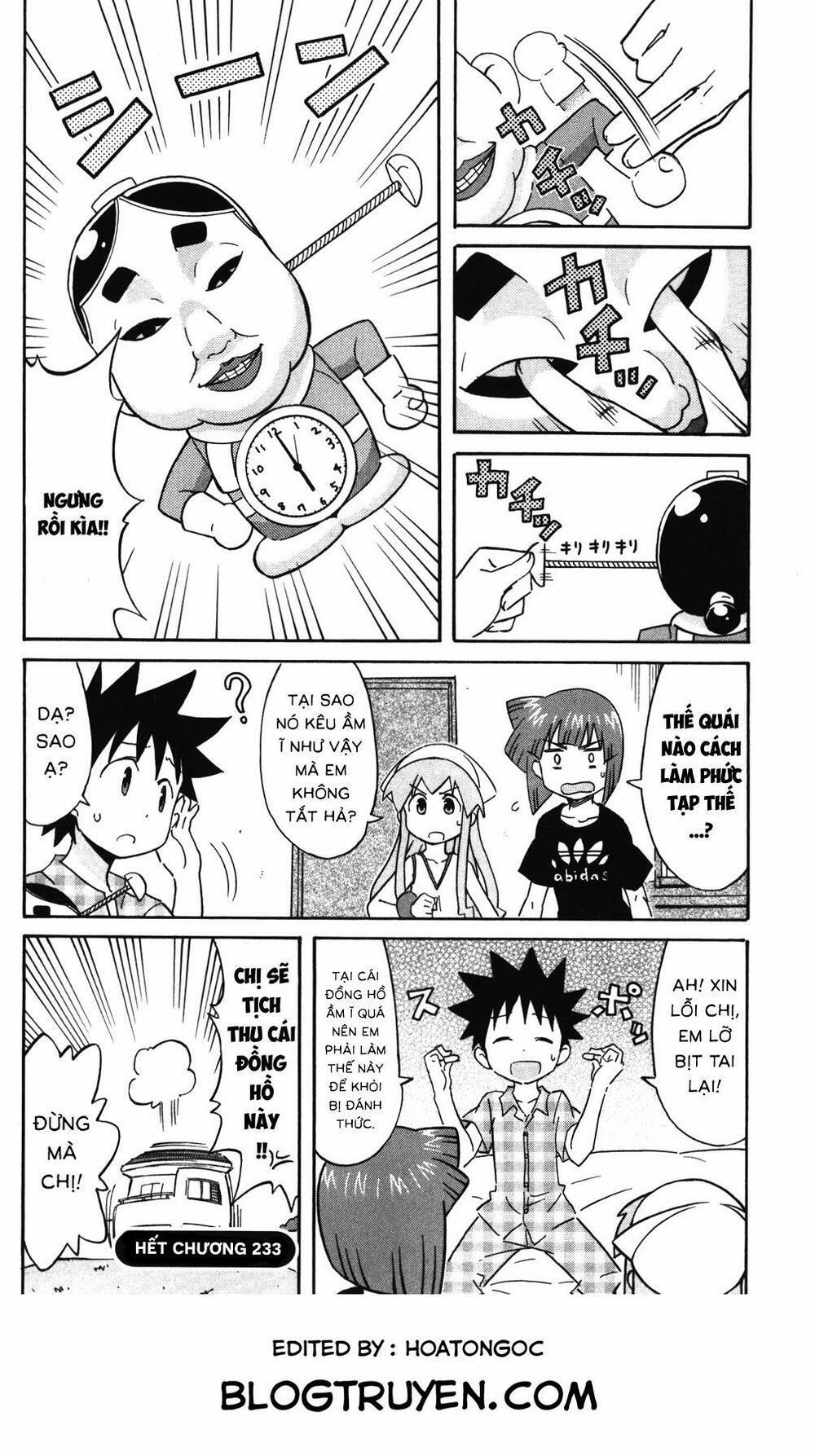 Shinryaku! Ika Musume 0 0 Đồng hồ báo thức hả? trang 8