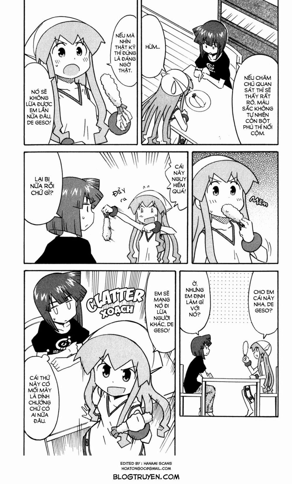 Shinryaku! Ika Musume 0 Tôm chiên giả hả? trang 3